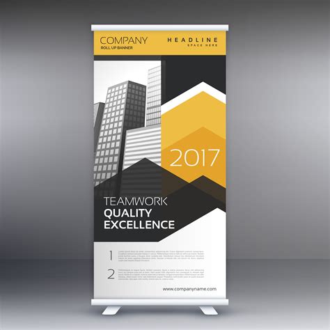 Stand Up Banner Design Template