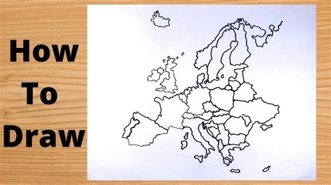 How To Draw A Map Of Europe Coastal Map World Images And Photos Finder