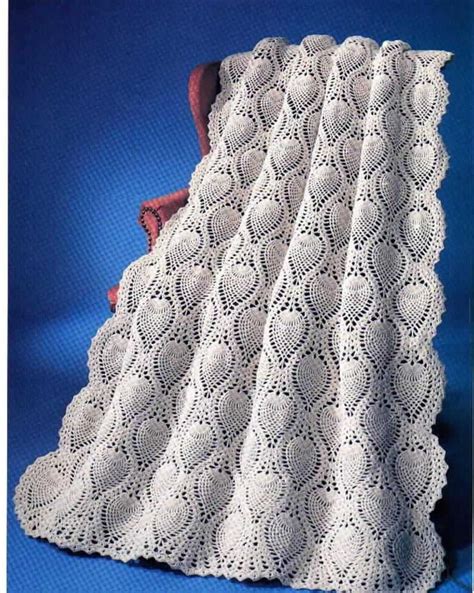 Baby Afghan Crochet Patterns Crochet Bedspread Pattern Vintage