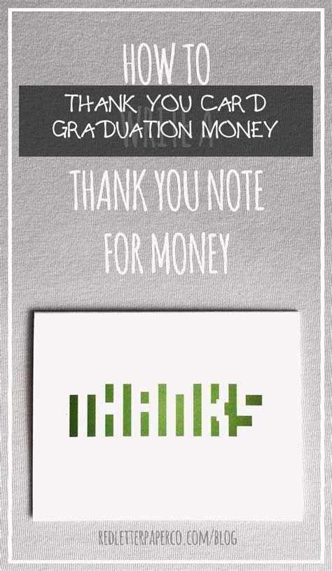 16 Good Thank You Card Graduation Money In 2020 Graduation Thank You