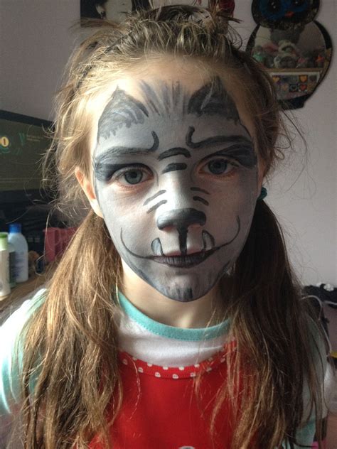 Wolf Face Paint For Halloween Makeupartistrybysian Face