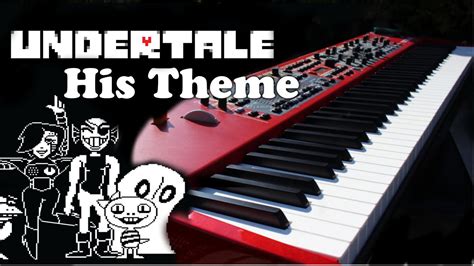 Undertale Ost His Theme Undertale Main Theme Piano Cover Chords
