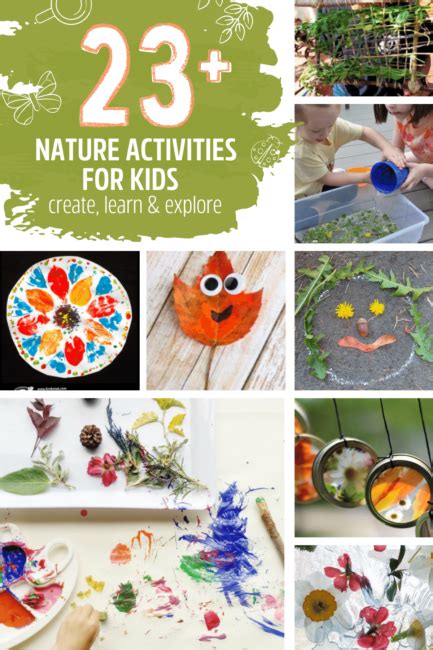 40 Nature Activities For Elementary Students Search Lesson Plans