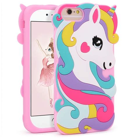 Vivid Unicorn Case For Iphone 87 66s Iphone Cases For Girls