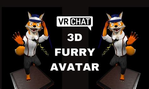 Do Vrchat Avatar Nsfw Vr Chat Avatar 3d Model Furry Avatar Vtuber