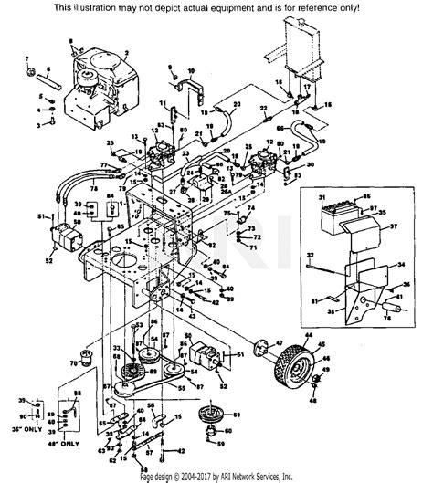 Scag Swz36 14ka 10000 Parts Diagram For Engine Deck