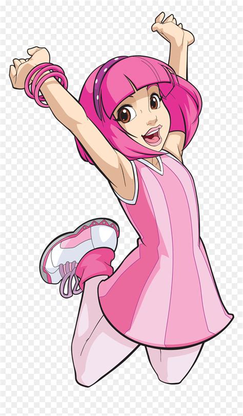 Go To Image Lazy Town Stephanie Nick Jr Hd Png Download Vhv