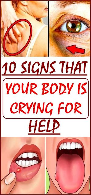 Signs Your Body Sends You When Something May Be Wrong Wellness