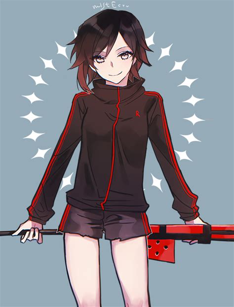 Tracksuit Ruby Ecru Rwby Rwby Rwby Anime Rwby Fanart