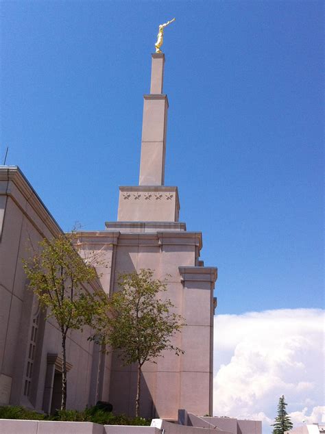 Look At The Stars On The Steeple Of The Albuquerque New Mexico Temple