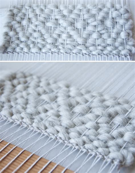 Weaving Techniques Double Diamond Pattern The Weaving Loom