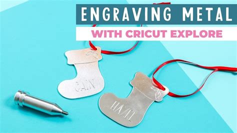 Engraving Metal With Cricut Explore Air 2 Or Cricut Maker Youtube