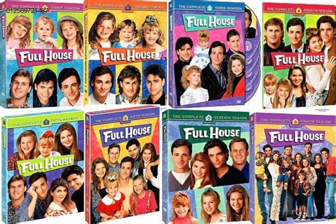 Full House ~ Complete Series ~ Season 1 8 1 2 3 4 5 6 7 And 8 ~ New Dvd