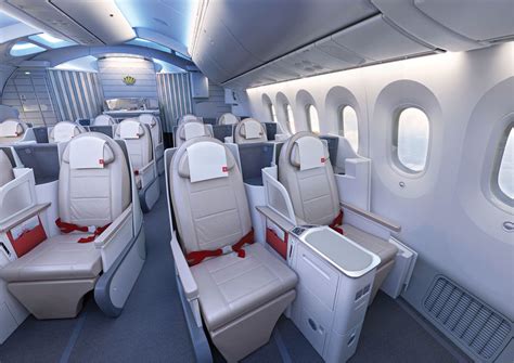 Photos Royal Jordanian Boeing 787 Dreamliner Interior Cabin Business