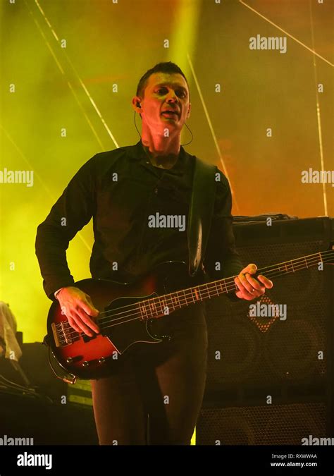 Richard Jones Bass Player Of The Stereophonics Live Onstage In 2017