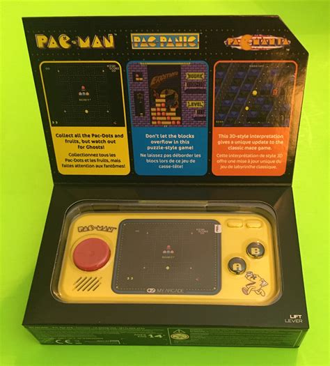 My Arcade Pac Man Pac Mania Pac Panic Pocket Player Portable Games