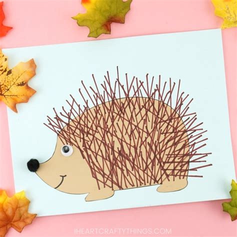 Cute Hedgehog Template 3 Ways To Make Hedgehogs For Fall Fall