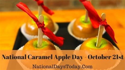 National Caramel Apple Day 2023 Things You Should Know