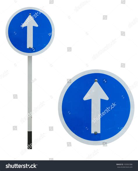 One Way Traffic Sign Stock Photo 102002386 Shutterstock