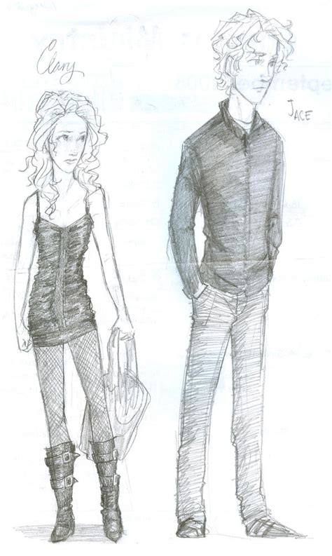 Clary And Jace By Burdge On Deviantart