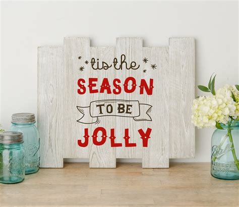 Tis The Season To Be Jolly Svg Merry Christmas Svg Holly Etsy