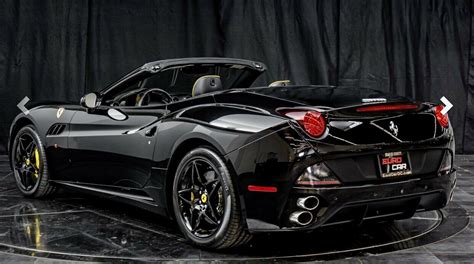 2013 Ferrari California Convertible Black On Black Ferrari For Sale