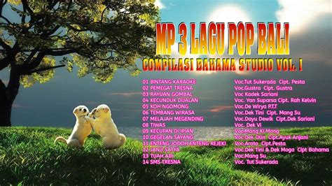 Download lagu mp3 & video: MP3 LAGU BALI COMPILASI BAHAMA STUDIO VOL 1 - YouTube