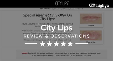 City Lips Reviews - Is it a Scam or Legit?