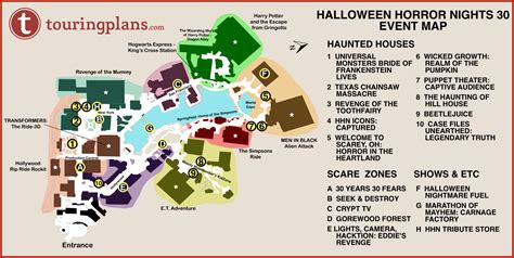 Ultimate Halloween Horror Nights 30 Guide Part 2 Touring
