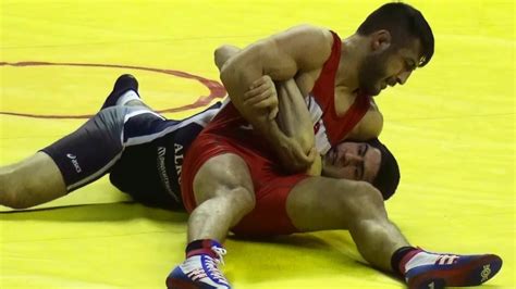 Freestyle Wrestling Russia Vs Turkey 61kg Match Youtube
