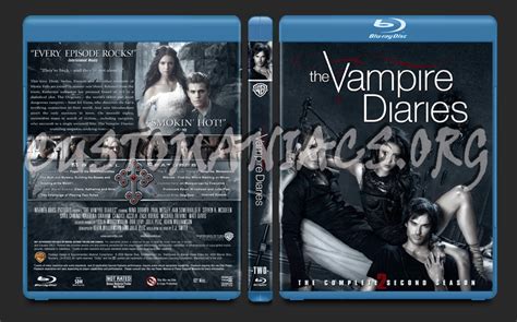 The Vampire Diaries Season Two Blu Ray Cover Dvd Covers And Labels By