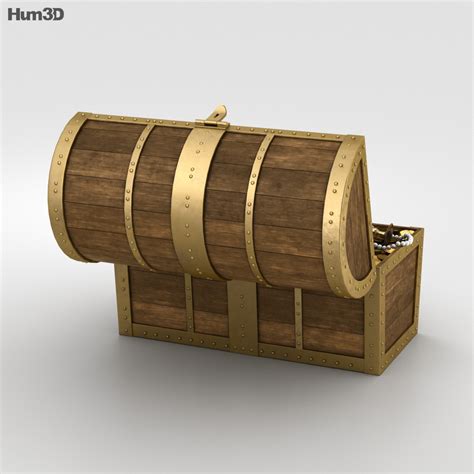 Treasure Chest 3d Model Life And Leisure On Hum3d