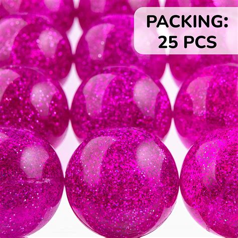 Buy Glitter Hi Bounce Balls Purple 45 Mm Entervending