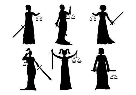 Lady Justice Vector 100909 Vector Art At Vecteezy