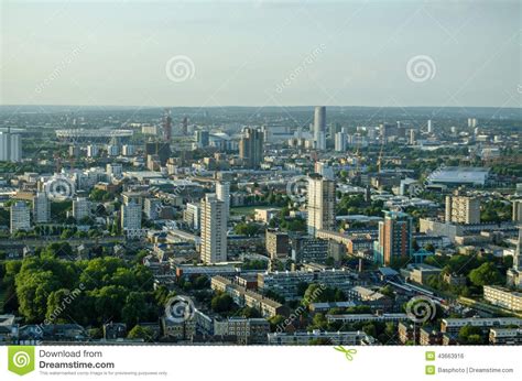 East London Aerial View Editorial Photo Image Of Block 43663916