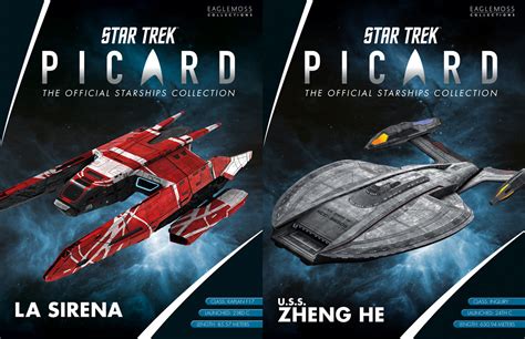 Star Trek Picard Starships Lead Aprils Hero Collector Slate Of New