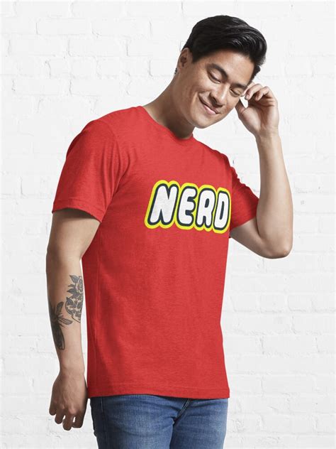Nerd T Shirt For Sale By Chilleew Redbubble Minifig T Shirts
