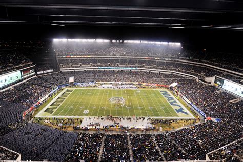 The Crowd Fills The Stadium At Lincoln Financial Field In Philadelphia