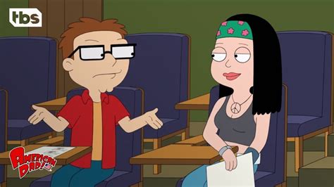 American Dad Hayley Gets An A Clip Tbs Youtube