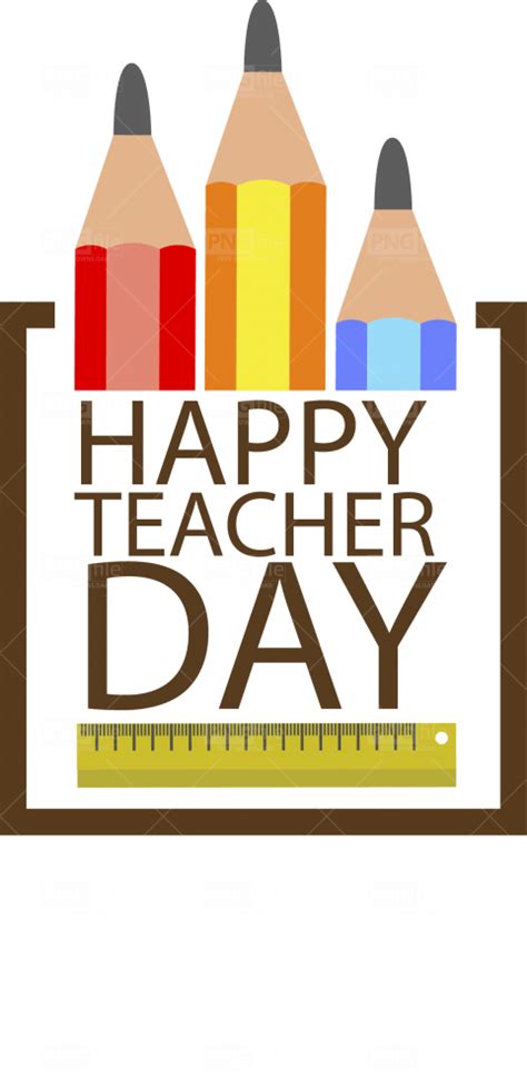 Happy Teachers Day Vector Design - Photo #1253 - PngFile.net | Free PNG Images Download