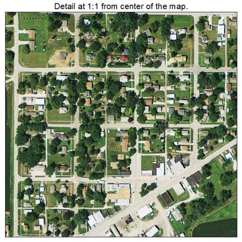 Aerial Photography Map Of Minden Ia Iowa