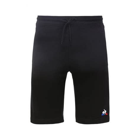 Homme Short Regular Essentiels Noir Et Noir Le Coq Sportif Shorts