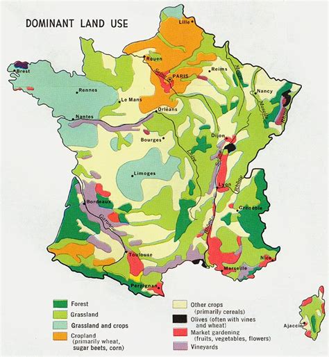 France Map Climate