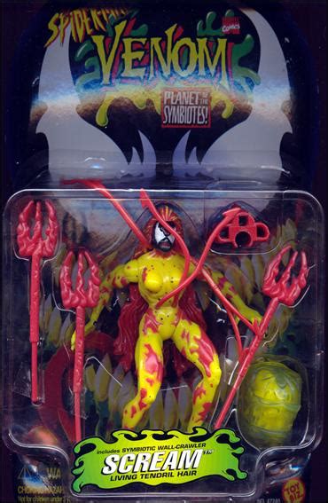 Venom Planet Of The Symbiotes Scream Jan 1997 Action Figure By Toy Biz