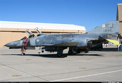 Mcdonnell Douglas Qf 4e Phantom Ii Usa Air Force Aviation Photo