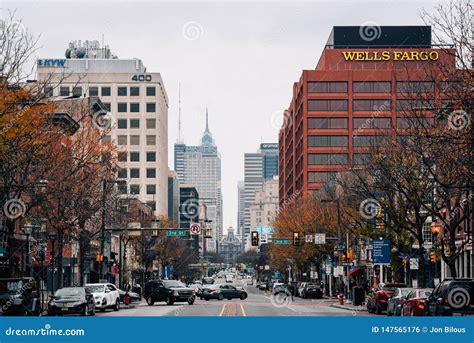 Market Street In Old City Philadelphia Pennsylvania Editorial Photo