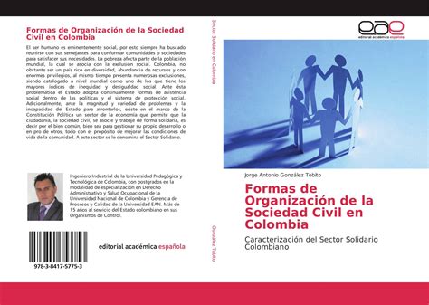 Formas De Organización De La Sociedad Civil En Colombia 978 3 8417
