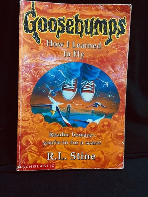 Goosebumps Book How I Learned To Fly Retro R L Stine Etsy
