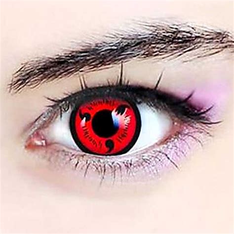 Tobi Sharingan Contacts Sharingan Naruto Lenses Kakashi Cosplay Eyes