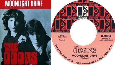 The Doors Moonlight Drive Basic Backing Track Youtube